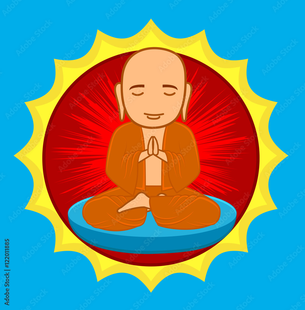 Divine Buddhist Monk