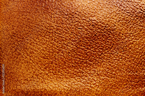 Orange texture leather skin background