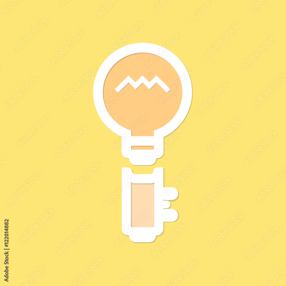 Flat logo lamp and key. Lamp and key icon Sign
Flat logo lamp and key. Lamp and key icon Sign