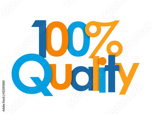 "100% QUALITY" Marketing Stamp