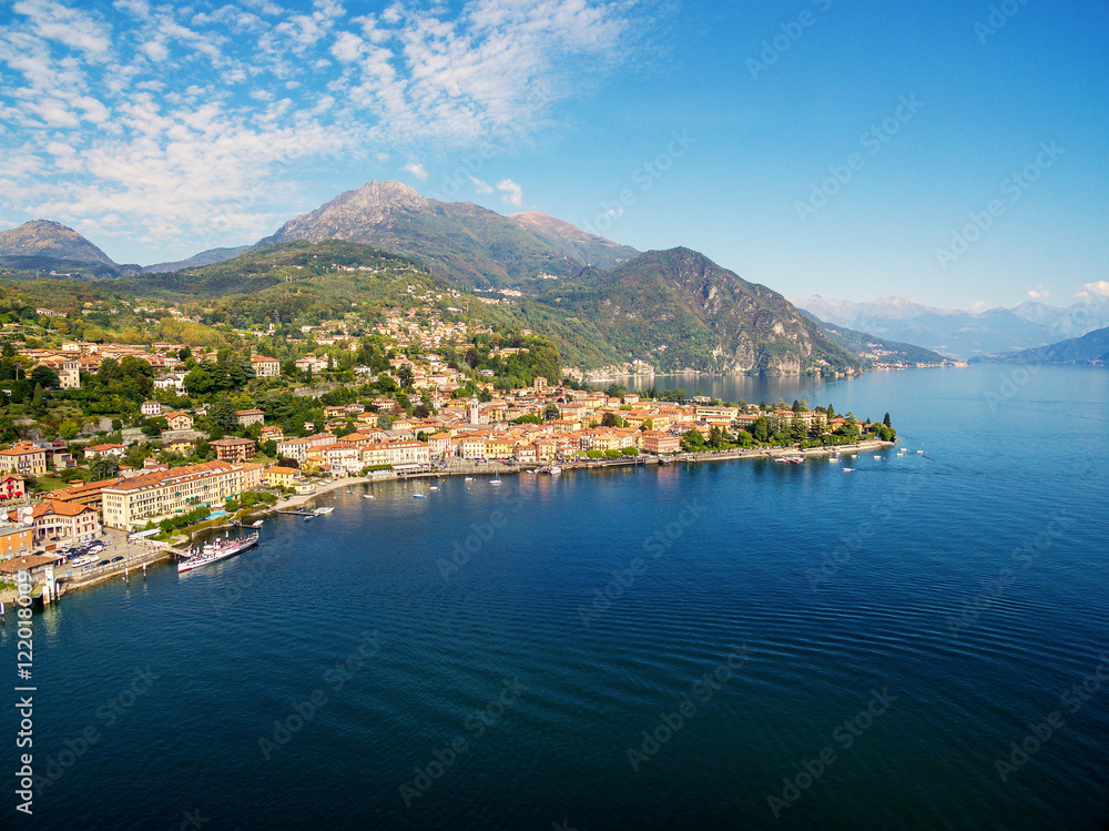 Menaggio - Lago di Como (IT) - Vista aerea panoramica 