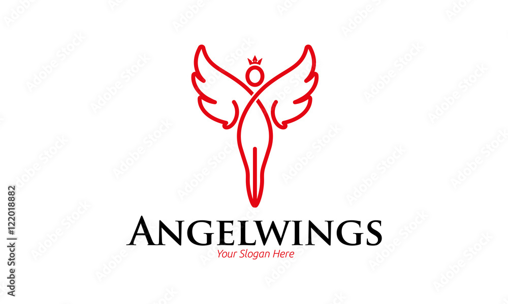 Angel Wings Logo Angel Wings Logo