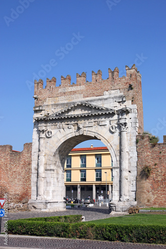 Arco di Augusto gate Rimini Italy