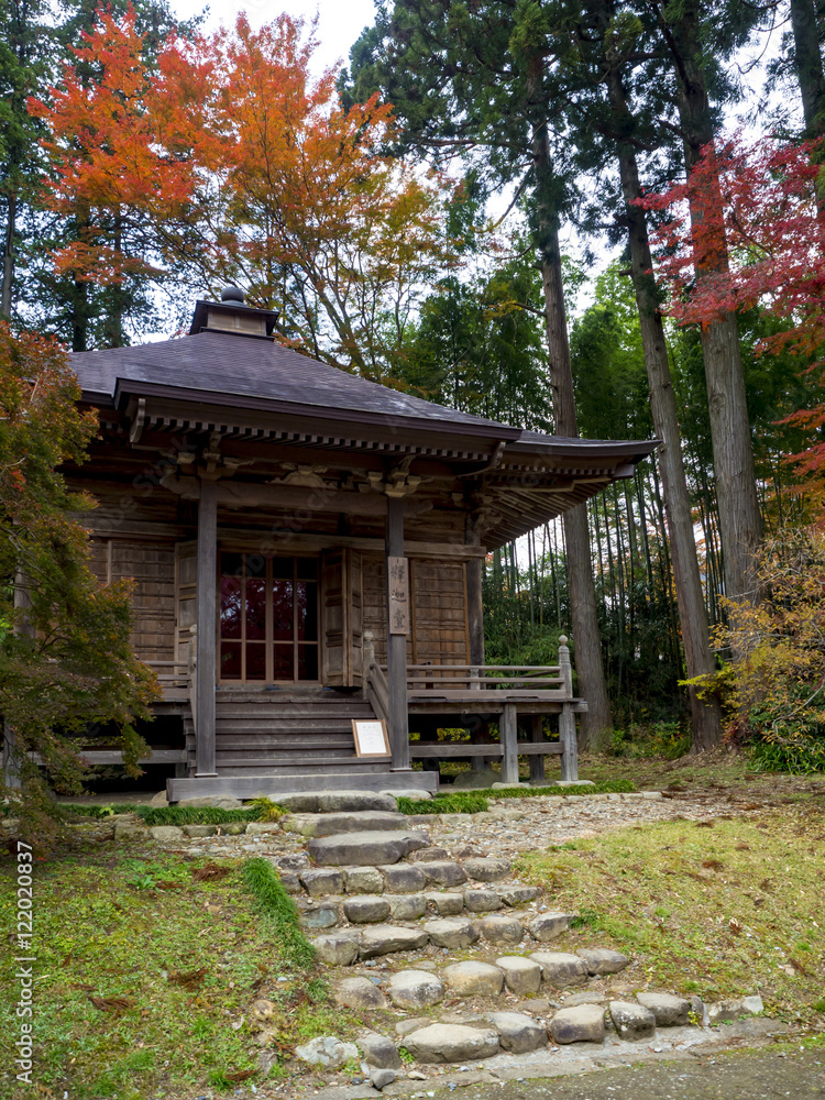 世界遺産 平泉 中尊寺の紅葉 世界遺産 平泉 中尊寺の紅葉