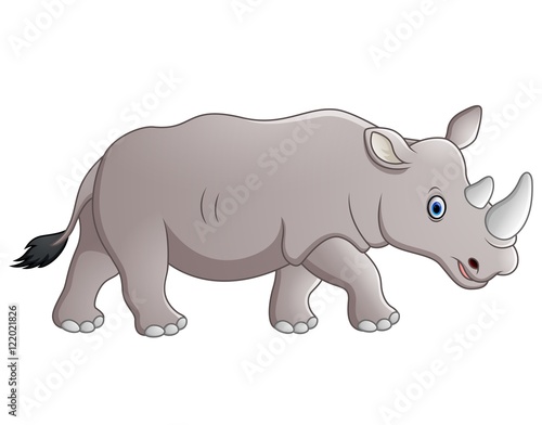 Cartoon rhino