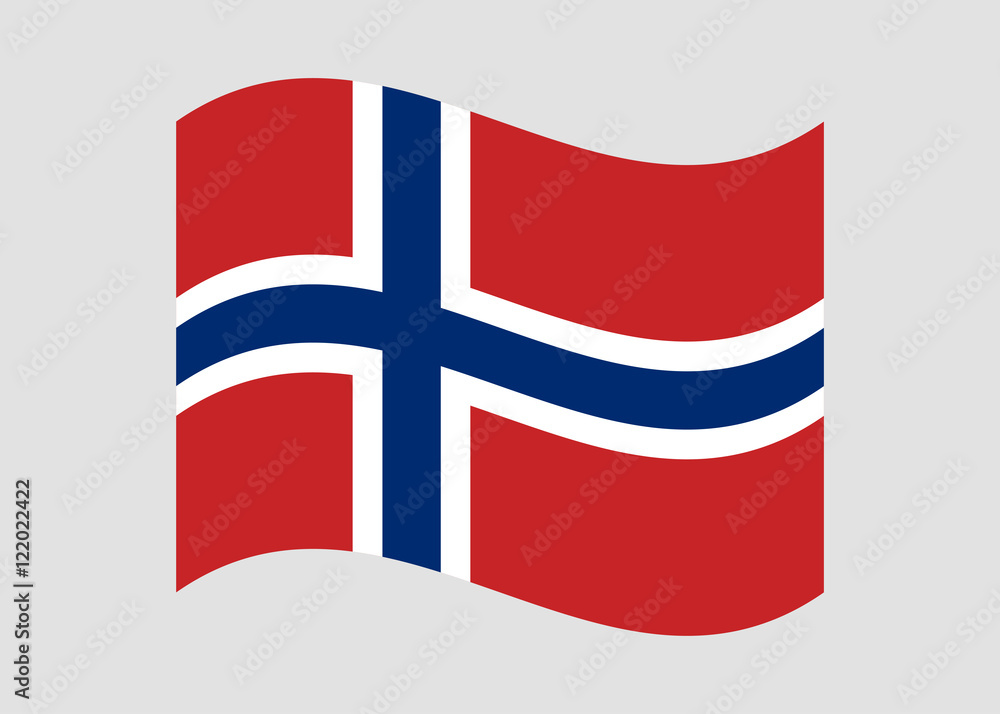 Obraz premium Norway flag
