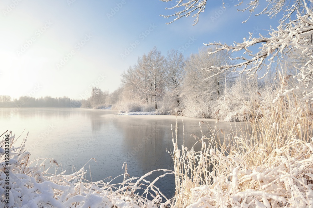 Fototapeta premium Winterlandschaft