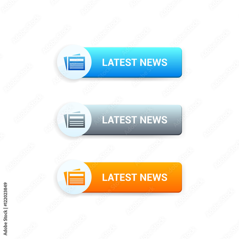 Latest News Buttons Latest News Buttons