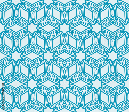 The abstract vector image optical illusion cube.