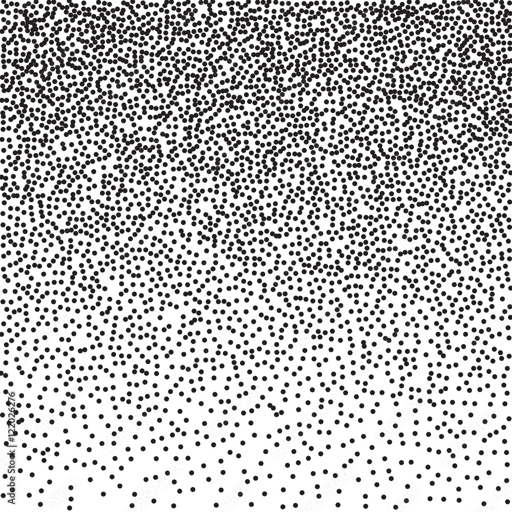 Black and white grainy dotwork gradient texture. Retro halftone stippled background. Black and white grainy dotwork gradient texture. Retro halftone stippled background.