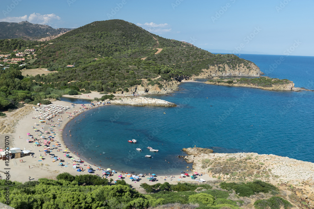 Su Portu beach in Chia, Sardinia, Italy
Su Portu beach in Chia, Sardinia, Italy