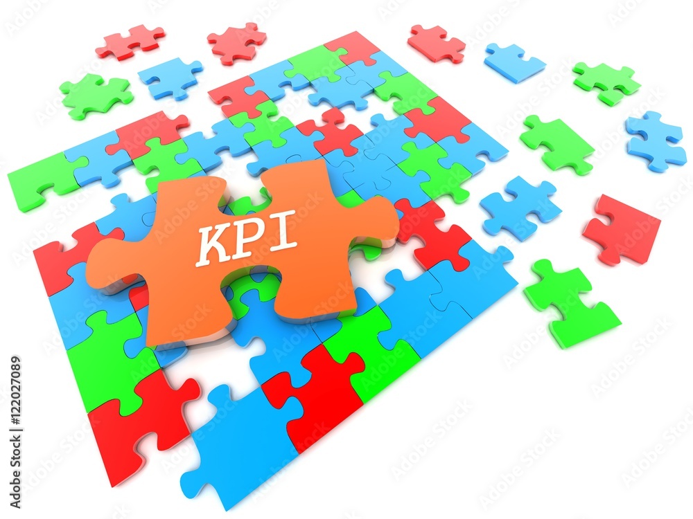 KPI 3D rendering KPI 3D rendering