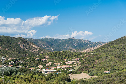 Summer Sardinian landscape, chia, Italy © pashan