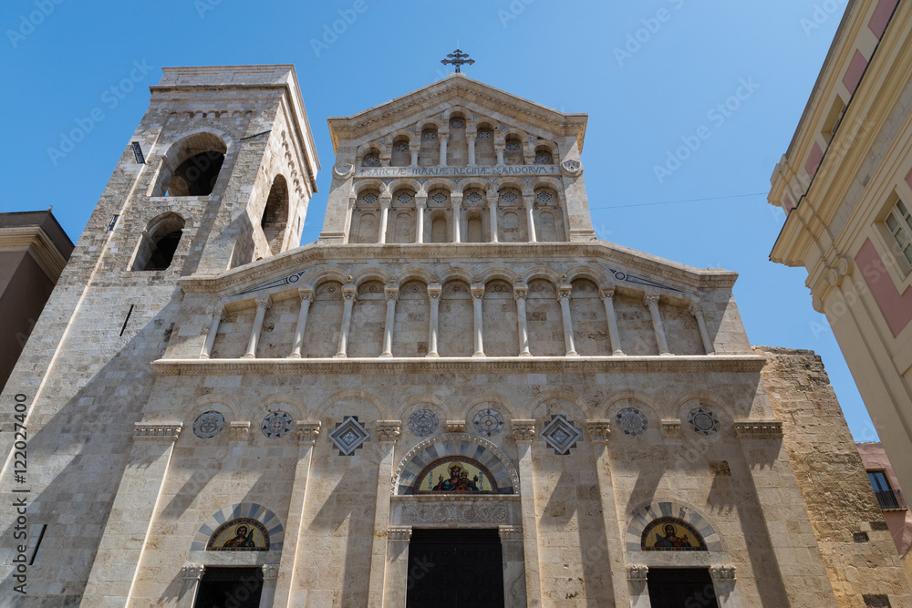 St. Mary cathedral in Cagliari, Italy