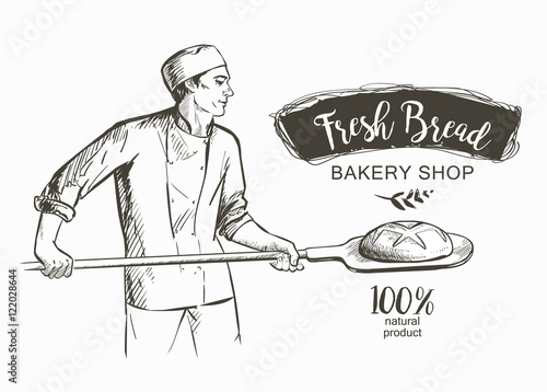 bakerl baked bread