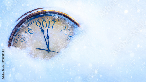 Canvas Print art 2017 happy new years eve background