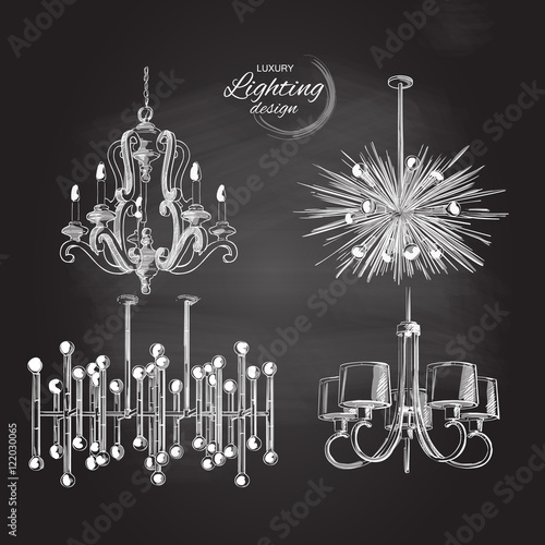 chandelier lamp lighting decor