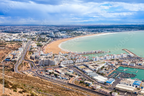 Agadir city, Morocco photo