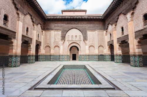 Obraz na płótnie Ben Youssef Medersa w salonie
