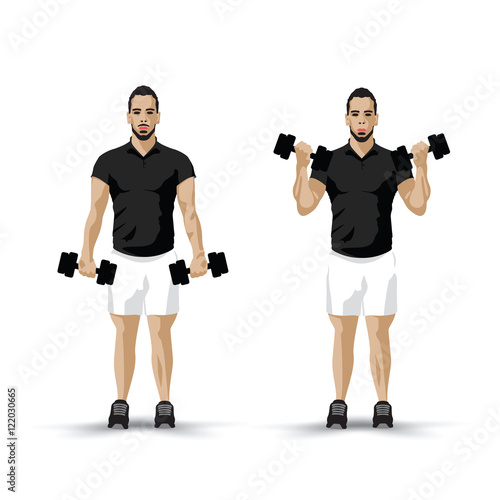 training biceps