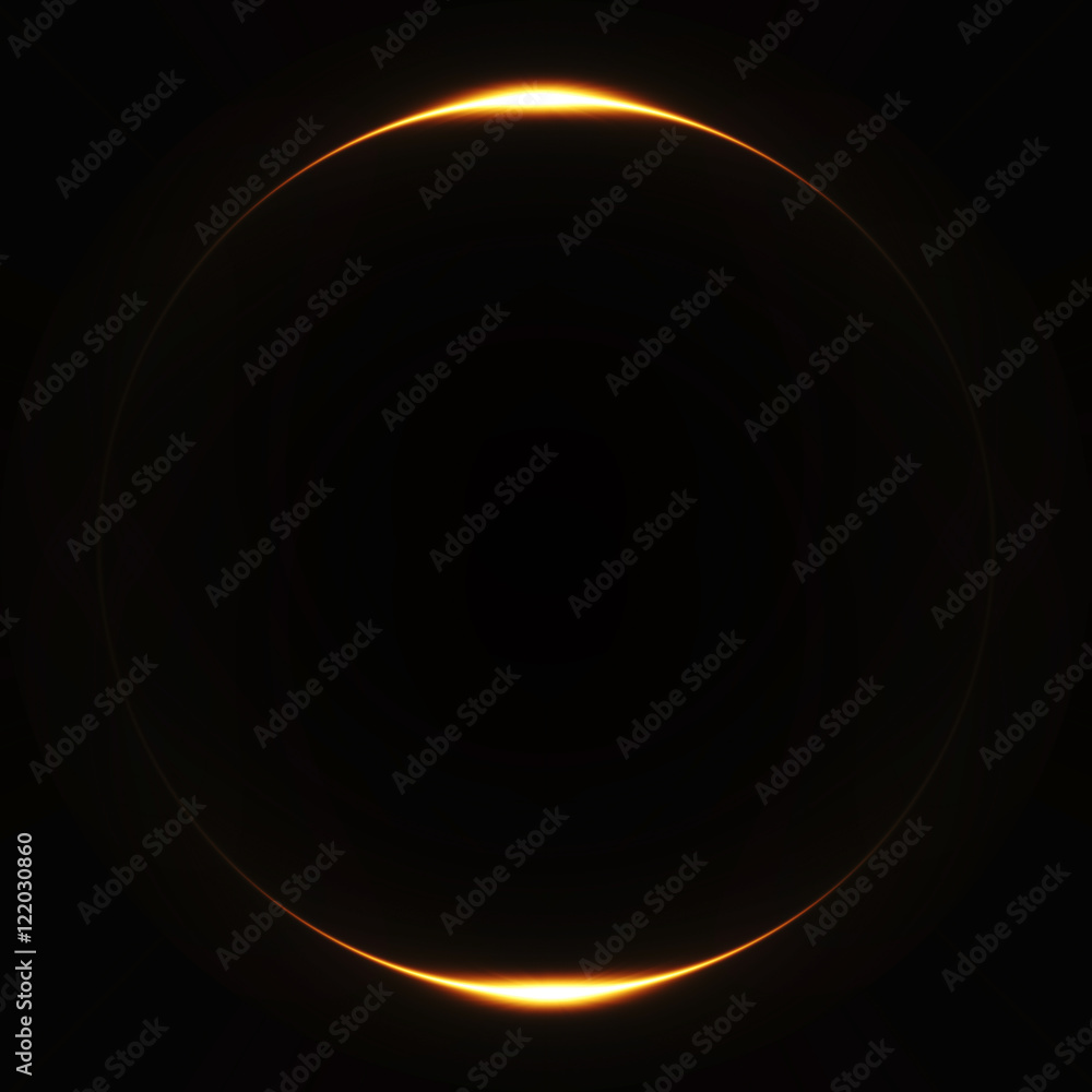 Abstract image of lighting flare Abstract image of lighting flare