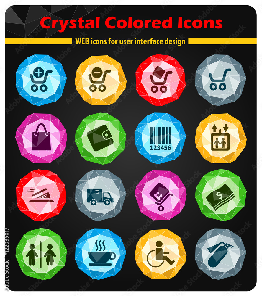 Shopping icons Shopping icons