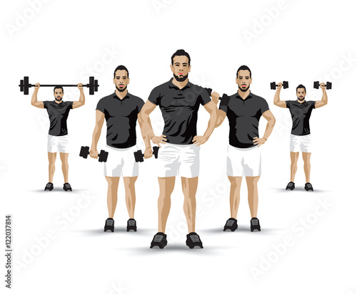 training group black