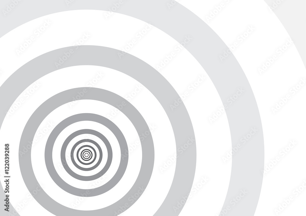 Background - Fibonacci circles - black and white monochrome grayscale - vector illustration Background - Fibonacci circles - black and white monochrome grayscale - vector illustration