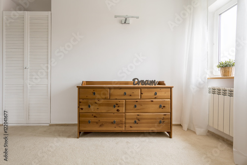 Stylish dresser perfect for a bedroom photo