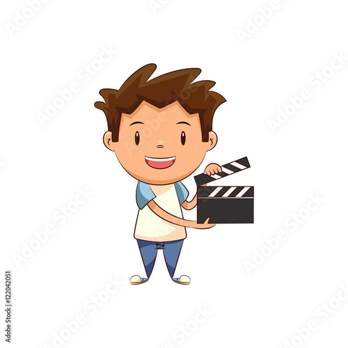 Child clapperboard