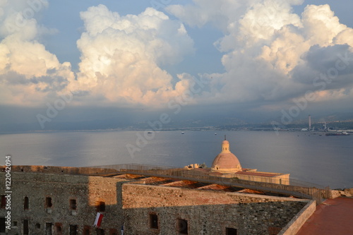 Panorama dal castello di Milazzo 