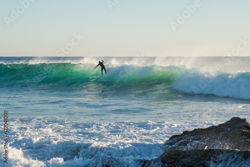 Morning surf