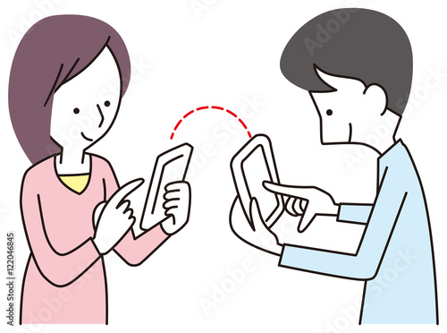 モバイルでのアドレス交換