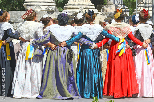 Tableau sur toile Danse provençale