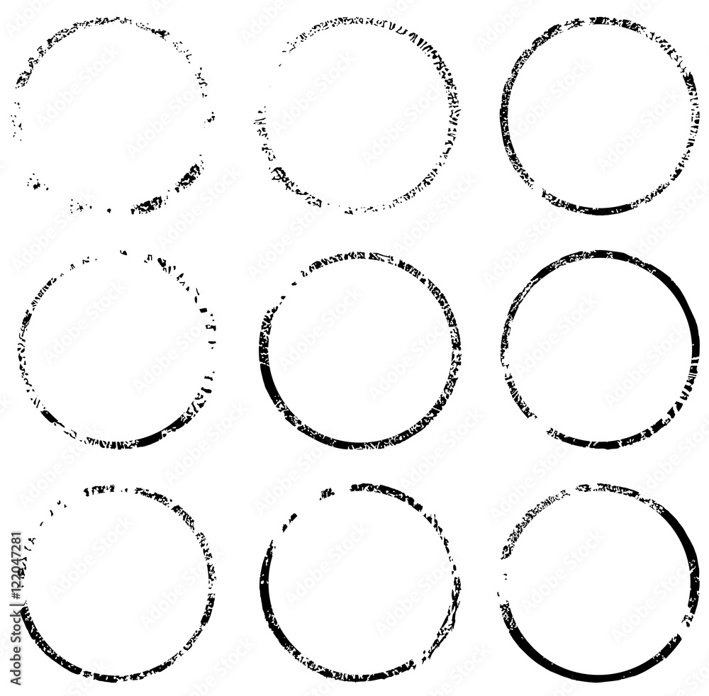 vector set of grunge frames vector set of grunge frames