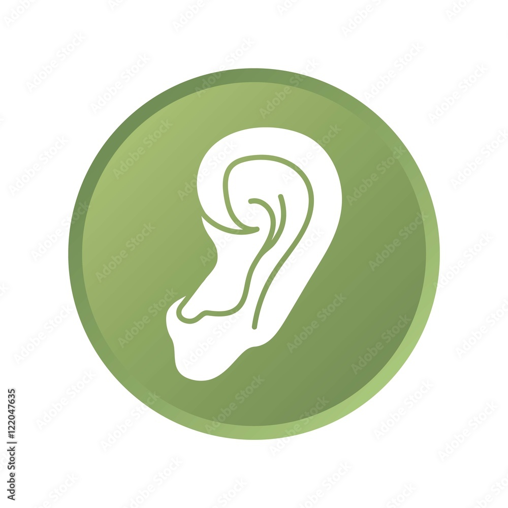 ear icon vector ear icon vector