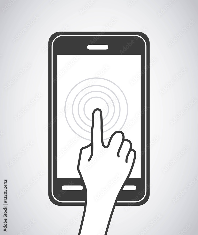 smartphone technology device electronic icon vector illustration design smartphone technology device electronic icon vector illustration design