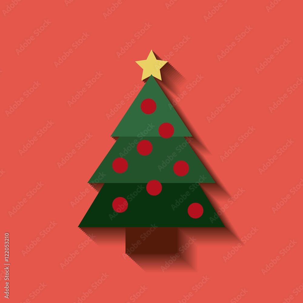 merry christmas tree icon vector illustration design merry christmas tree icon vector illustration design