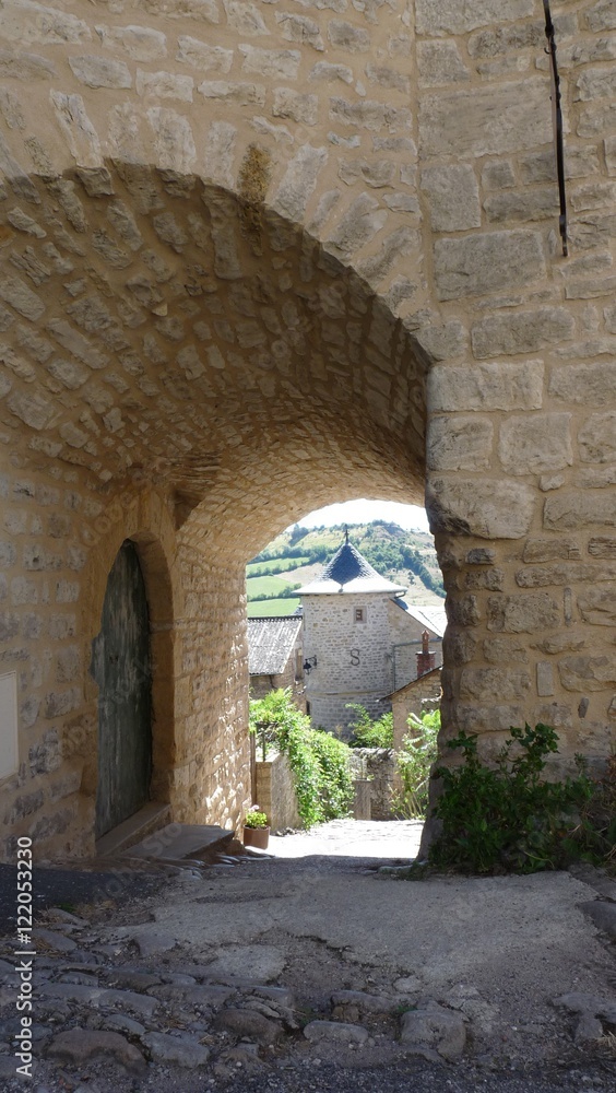 Severac le Château, village d'Aveyron