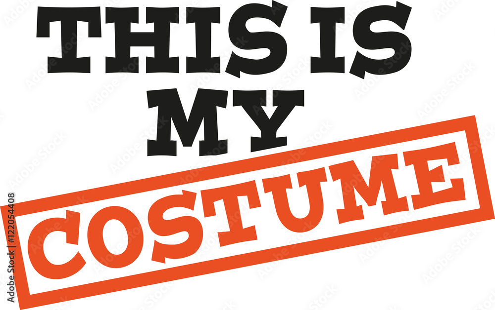 This is my halloween costume - german This is my halloween costume - german