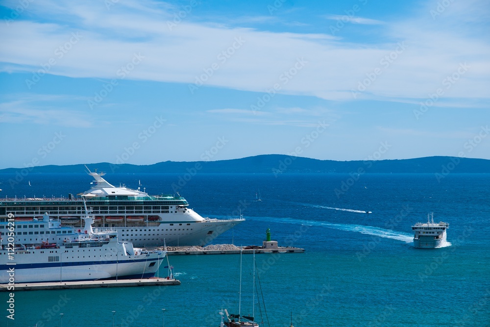 Cruise ships, Split Croatia