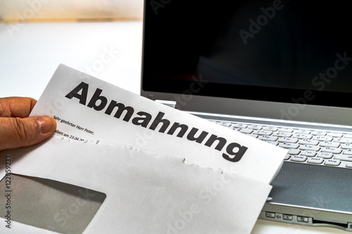 Abmahnung