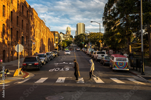 Tableau sur toile San Francisco Crossing