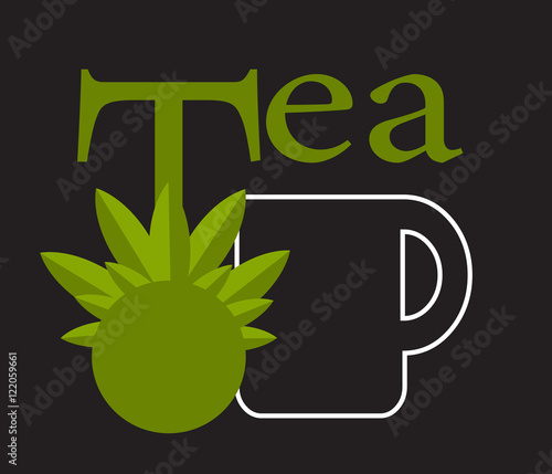 Black tea tag