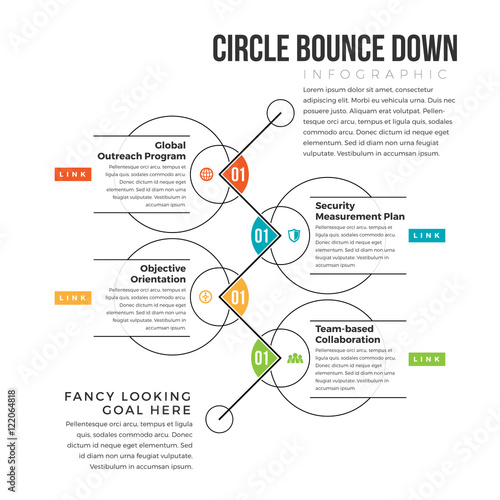 Circle Bounce Down