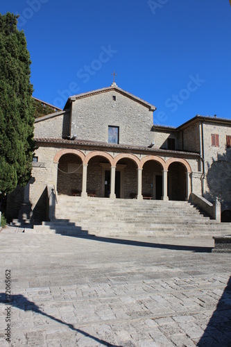 View of Sant Quirino Church (San Marino Republic) photo