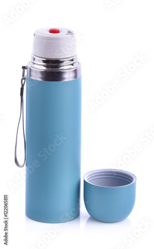 Blue water bottle
