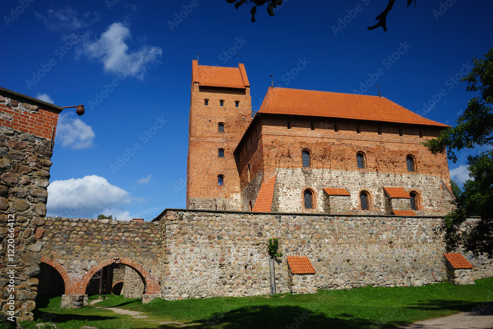 Trakai castle in Lithuania