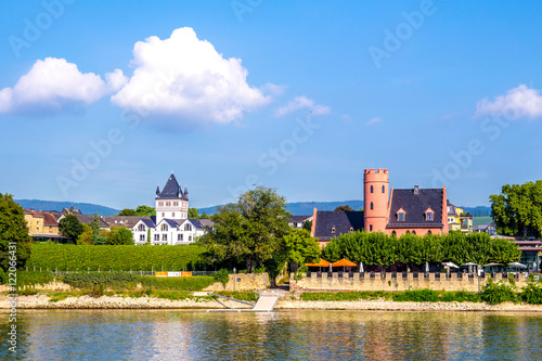 Eltville am Rhein, along the Rhine River in Germany
