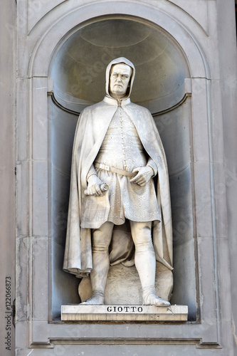 Slika na platnu Giotto statue, Florence